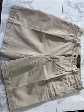 Timberland Beige Flat-Front Men's Shorts